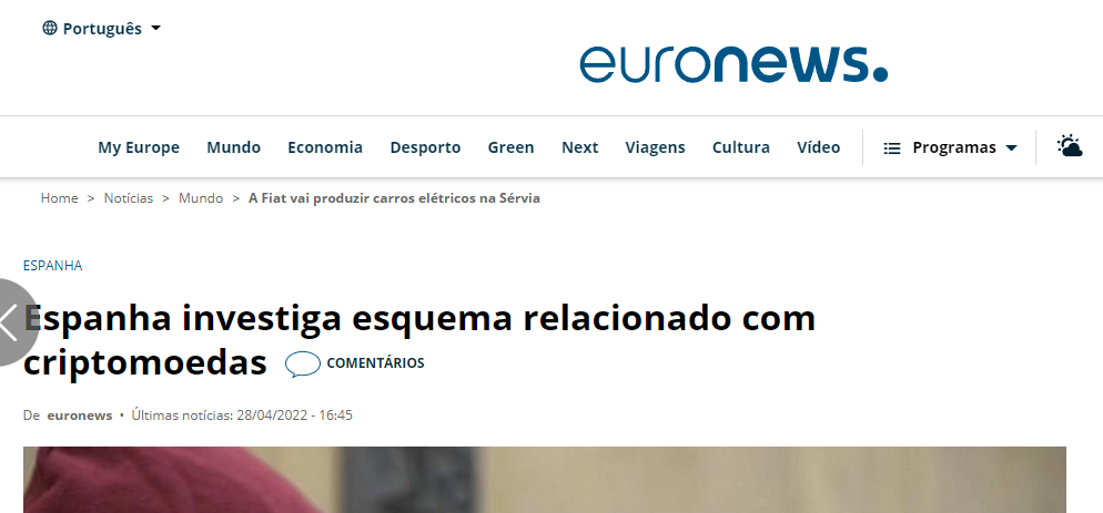 esquema de pirâmides financeiras de criptomoedas
