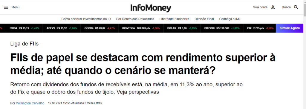 fiis de papel