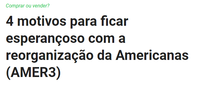 americanas previsão errada