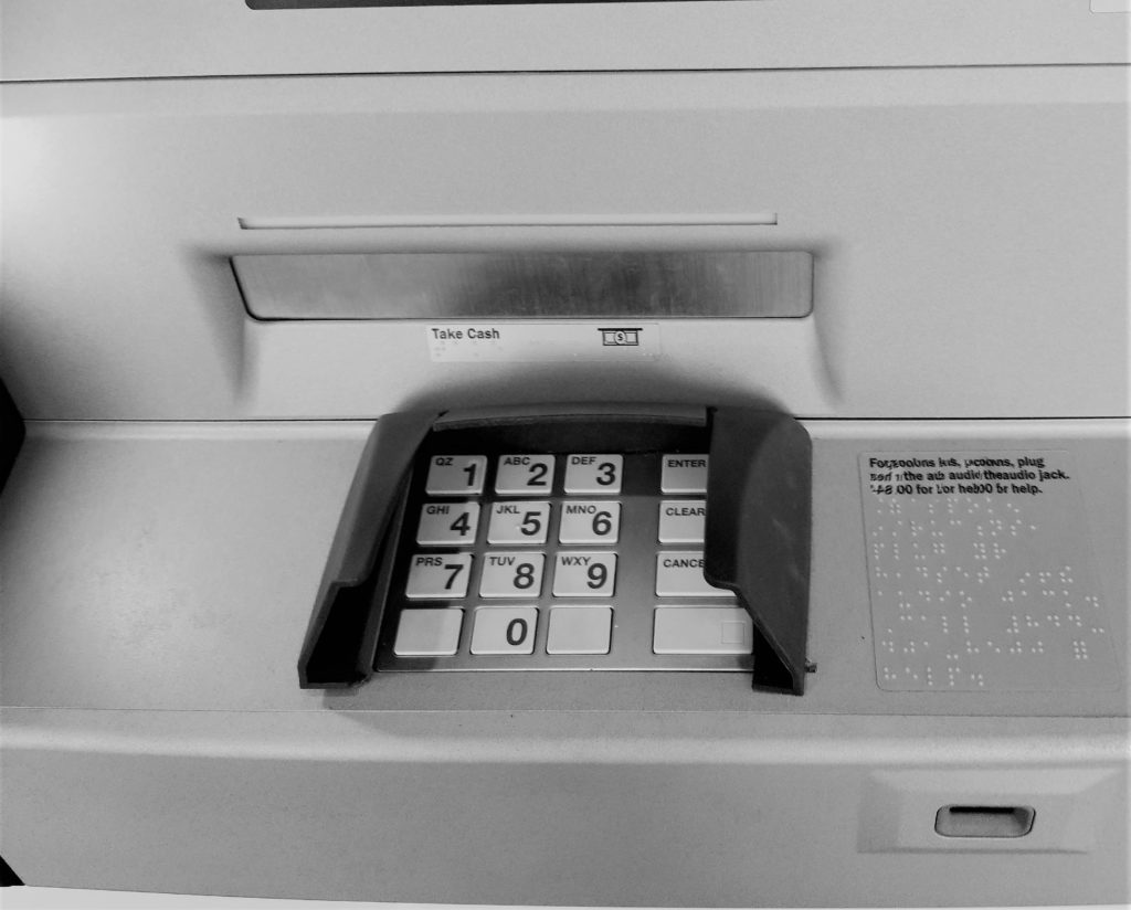 Caixa eletrônico do Banco Bradesco BBDC4
